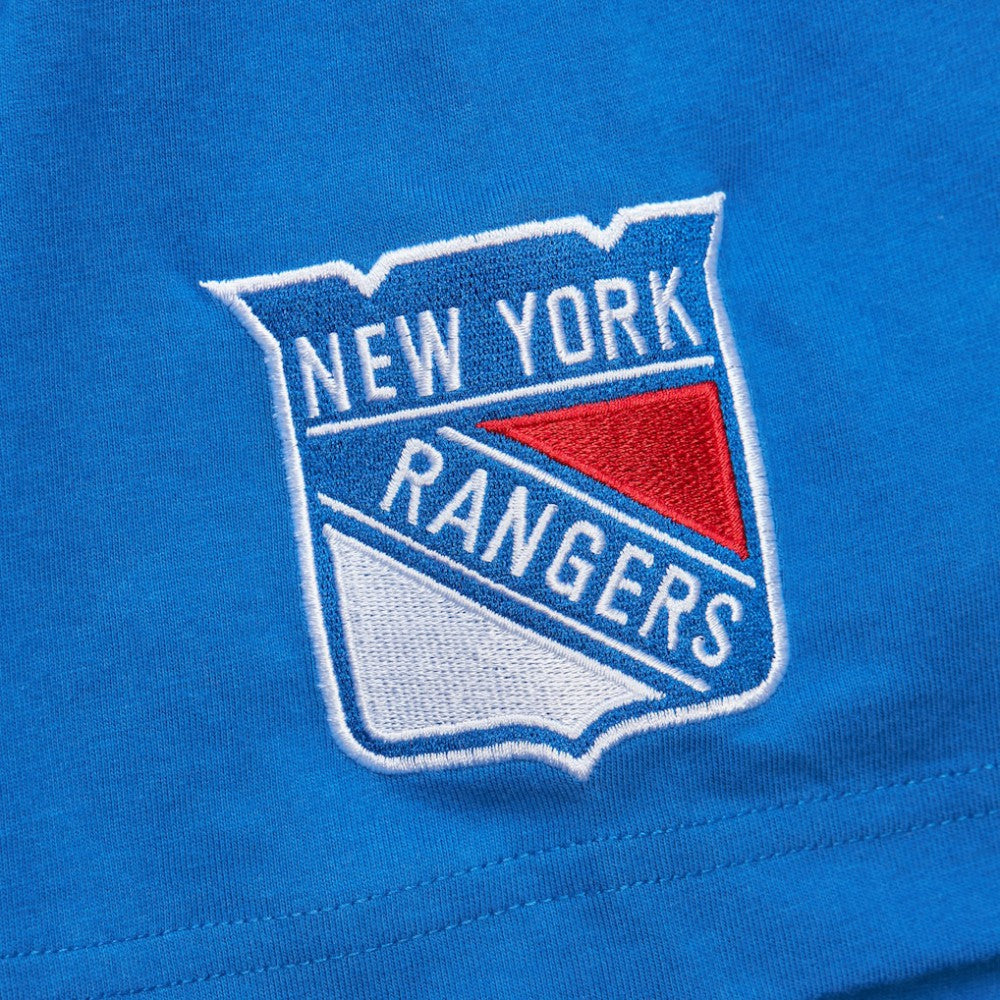 Mark Messier New York Rangers Mitchell & Ness Premium Nickname Vintage Logo T-Shirt Outlet