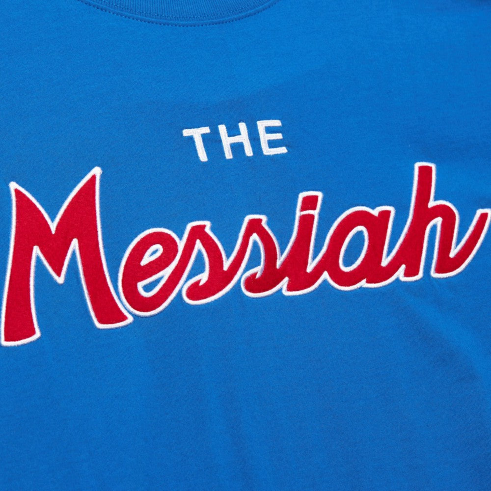 Mark Messier New York Rangers Mitchell & Ness Premium Nickname Vintage Logo T-Shirt Outlet