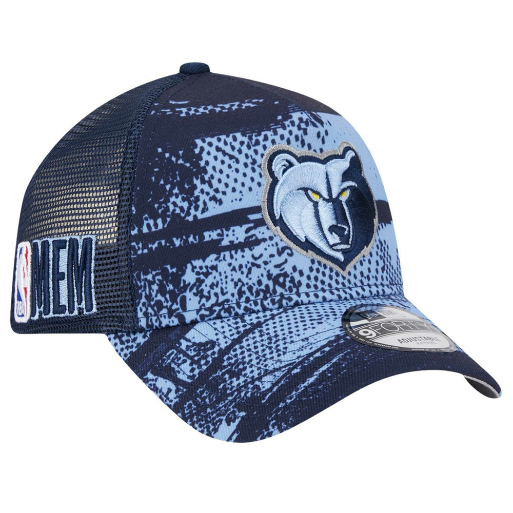 Memphis Grizzlies Tip Off A-Frame Trucker 9FORTY Adjustable Hat For Sale