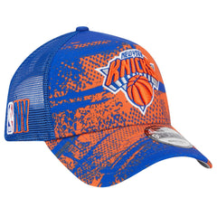 New York Knicks Tip Off A-Frame Trucker 9FORTY Adjustable Hat For Sale