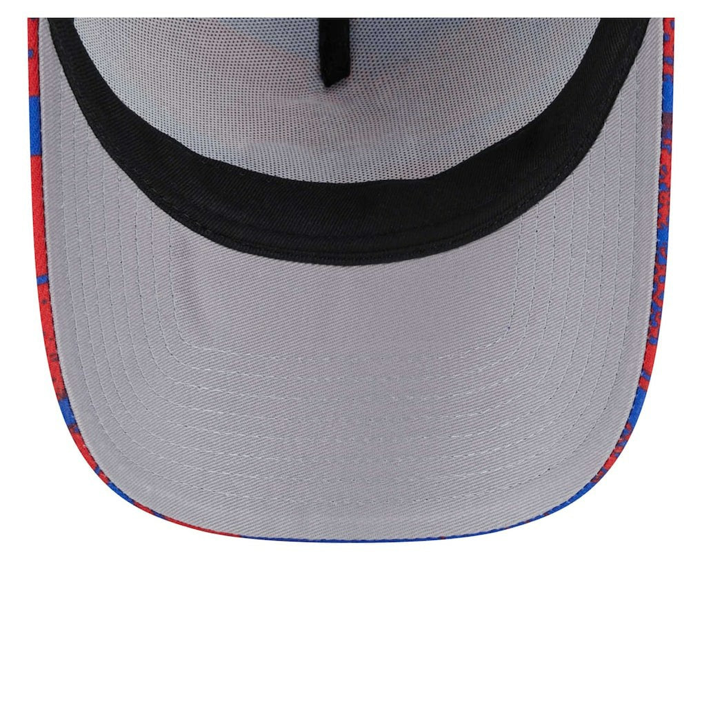Philadelphia 76ers Tip Off A-Frame Trucker 9FORTY Adjustable Hat Discount