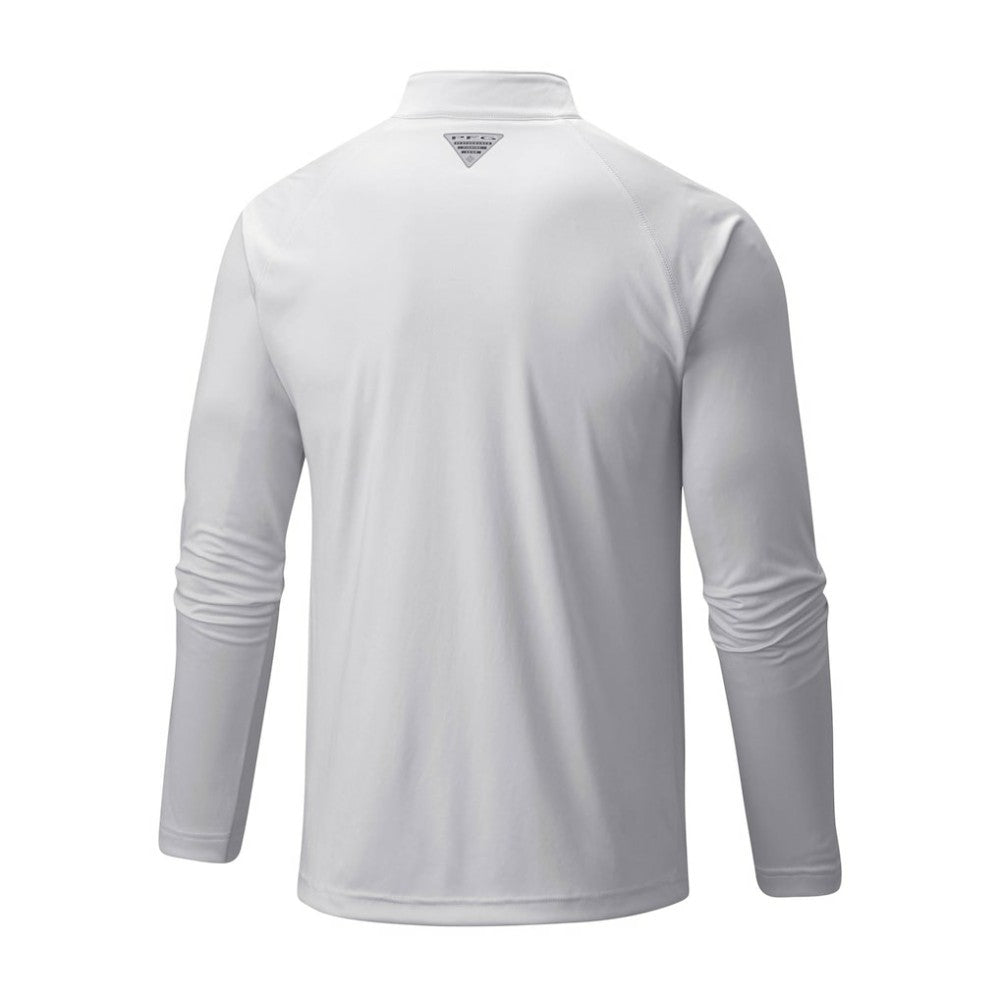 Los Angeles Dodgers Columbia Terminal Tackle Omni-Shade Raglan Quarter-Zip Pullover Top | MLB New