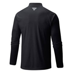 Athletics Columbia Terminal Tackle Omni-Shade Raglan Quarter-Zip Pullover Top | MLB On Sale