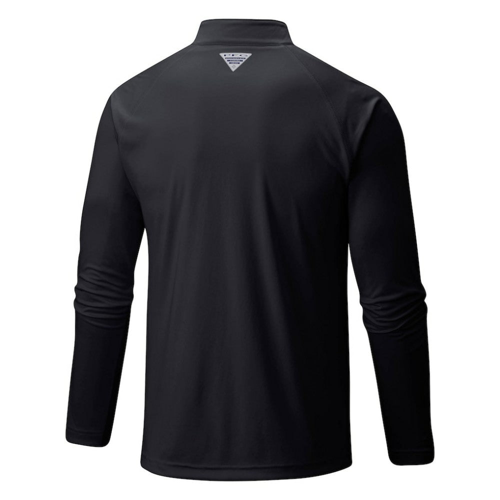 Pittsburgh Pirates Columbia Terminal Tackle Omni-Shade Raglan Quarter-Zip Pullover Top | MLB Discount