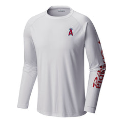 Los Angeles Angels Columbia Terminal Tackle Long Sleeve T-Shirt | MLB On Sale