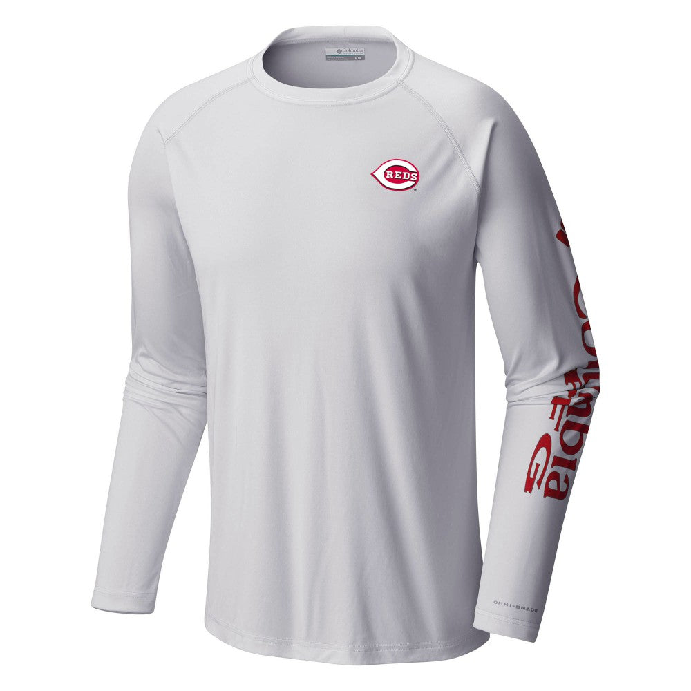 Cincinnati Reds Columbia Terminal Tackle Long Sleeve T-Shirt | MLB Near me