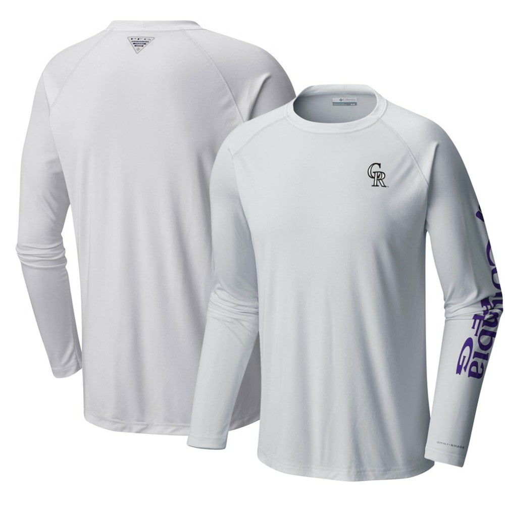 Colorado Rockies Columbia Terminal Tackle Long Sleeve T-Shirt | MLB New