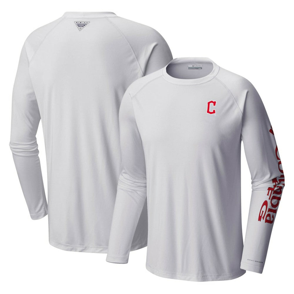 Cleveland Guardians Columbia Terminal Tackle Long Sleeve T-Shirt | MLB For sale