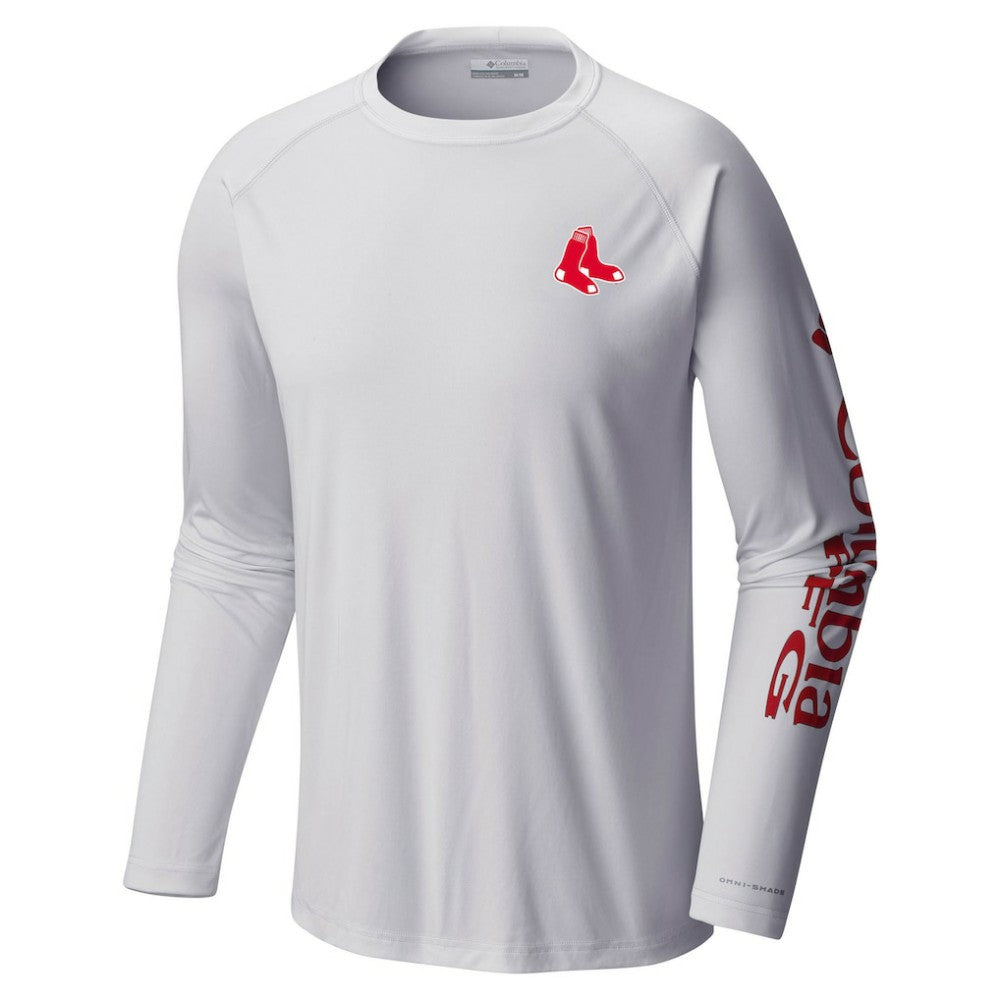 Boston Red Sox Columbia Terminal Tackle Long Sleeve T-Shirt | MLB Shop