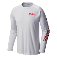 Philadelphia Phillies Columbia Terminal Tackle Long Sleeve T-Shirt | MLB Sale