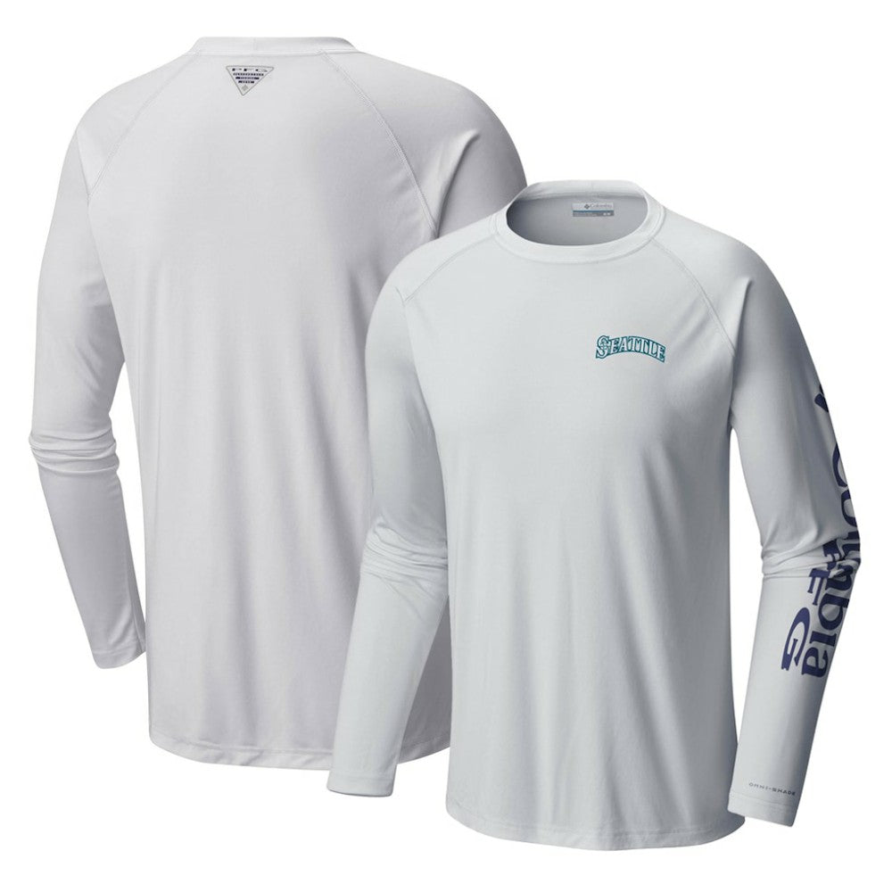 Seattle Mariners Columbia Terminal Tackle Long Sleeve T-Shirt | MLB US