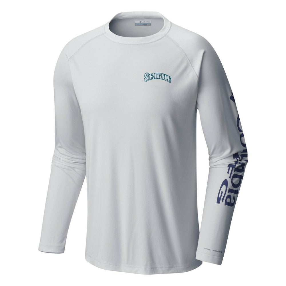 Seattle Mariners Columbia Terminal Tackle Long Sleeve T-Shirt | MLB US