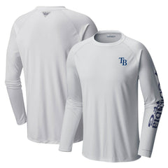 Tampa Bay Rays Columbia Terminal Tackle Long Sleeve T-Shirt | MLB New