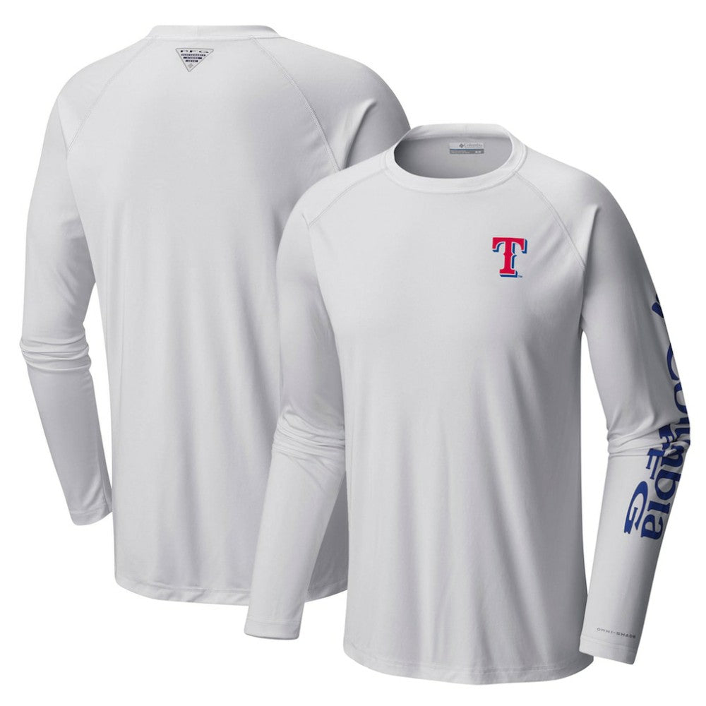 Texas Rangers Columbia Terminal Tackle Long Sleeve T-Shirt | MLB For sale