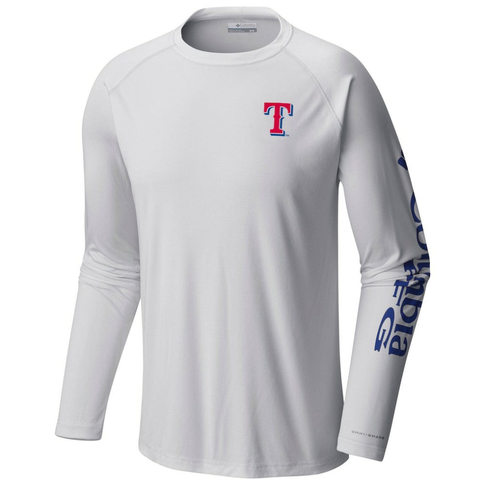 Texas Rangers Columbia Terminal Tackle Long Sleeve T-Shirt | MLB For sale