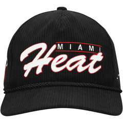 Miami Heat '47 Double Header Sidepatch Cord Hitch Adjustable Hat On Sale