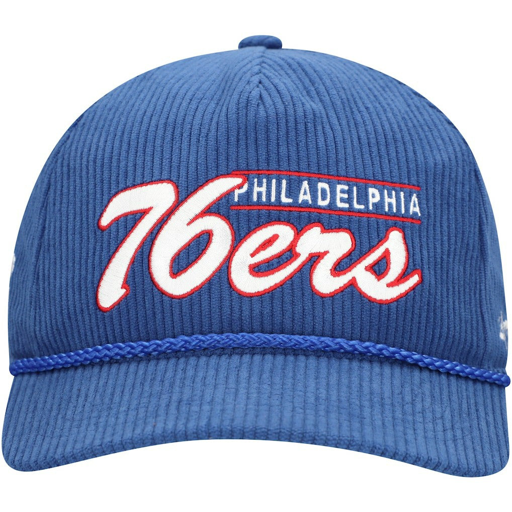 Philadelphia 76ers '47 Double Header Sidepatch Cord Hitch Adjustable Hat On Sale