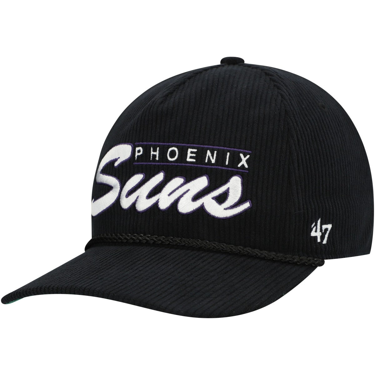 Phoenix Suns '47 Double Header Sidepatch Cord Hitch Adjustable Hat New