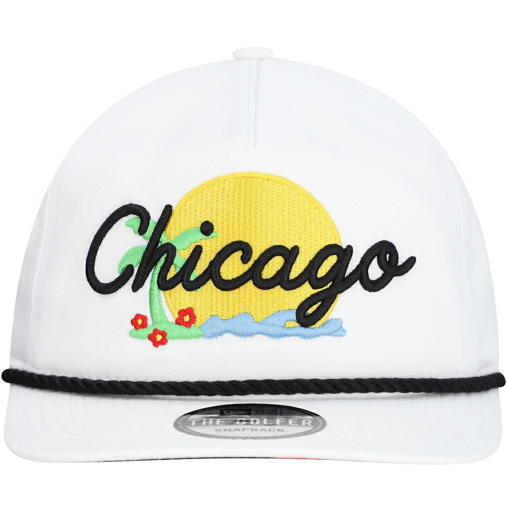 Chicago Bulls Island Oasis Golfer Snapback Hat Outlet