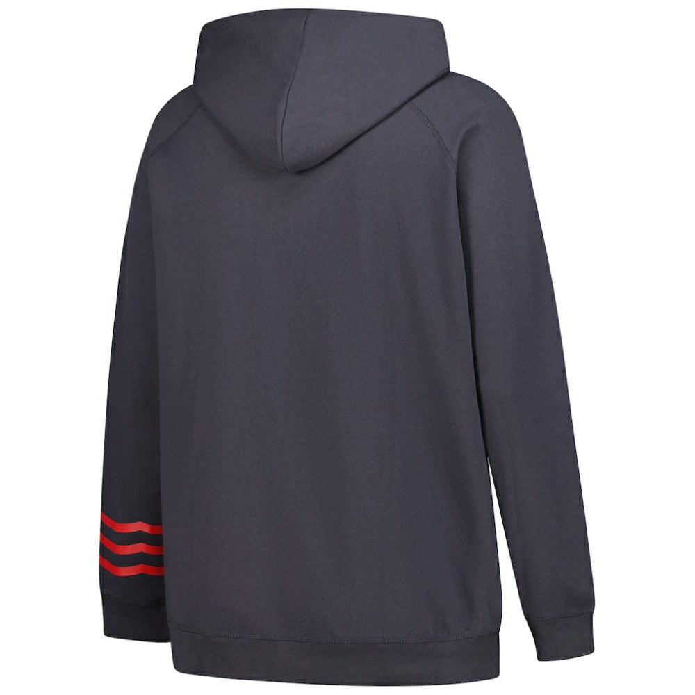 Washington Capitals Fanatics Women's Plus Size Lightweight Fleece Raglan Pullover Hoodie Discount