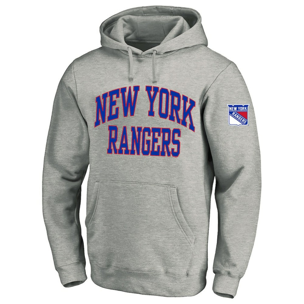 New York Rangers Fanatics Big & Tall Fleece Pullover Hoodie Outlet