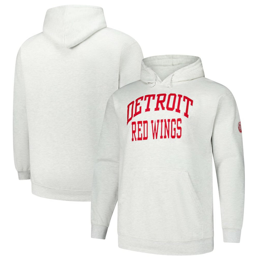 Detroit Red Wings Fanatics Big & Tall Fleece Pullover Hoodie For Sale