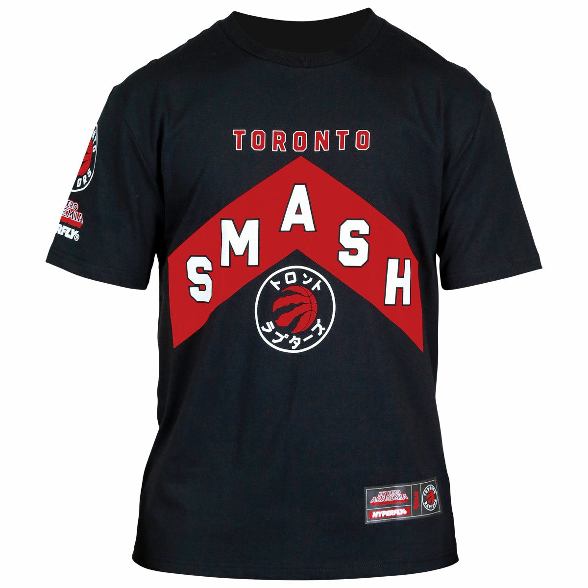 Toronto Raptors Hyperfly Unisex NBA x My Hero Academia All Might Smash T-Shirt Online