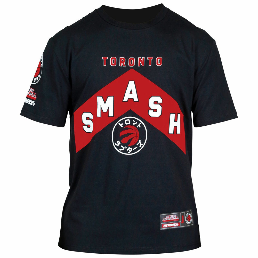 Toronto Raptors Hyperfly Unisex NBA x My Hero Academia All Might Smash T-Shirt Online