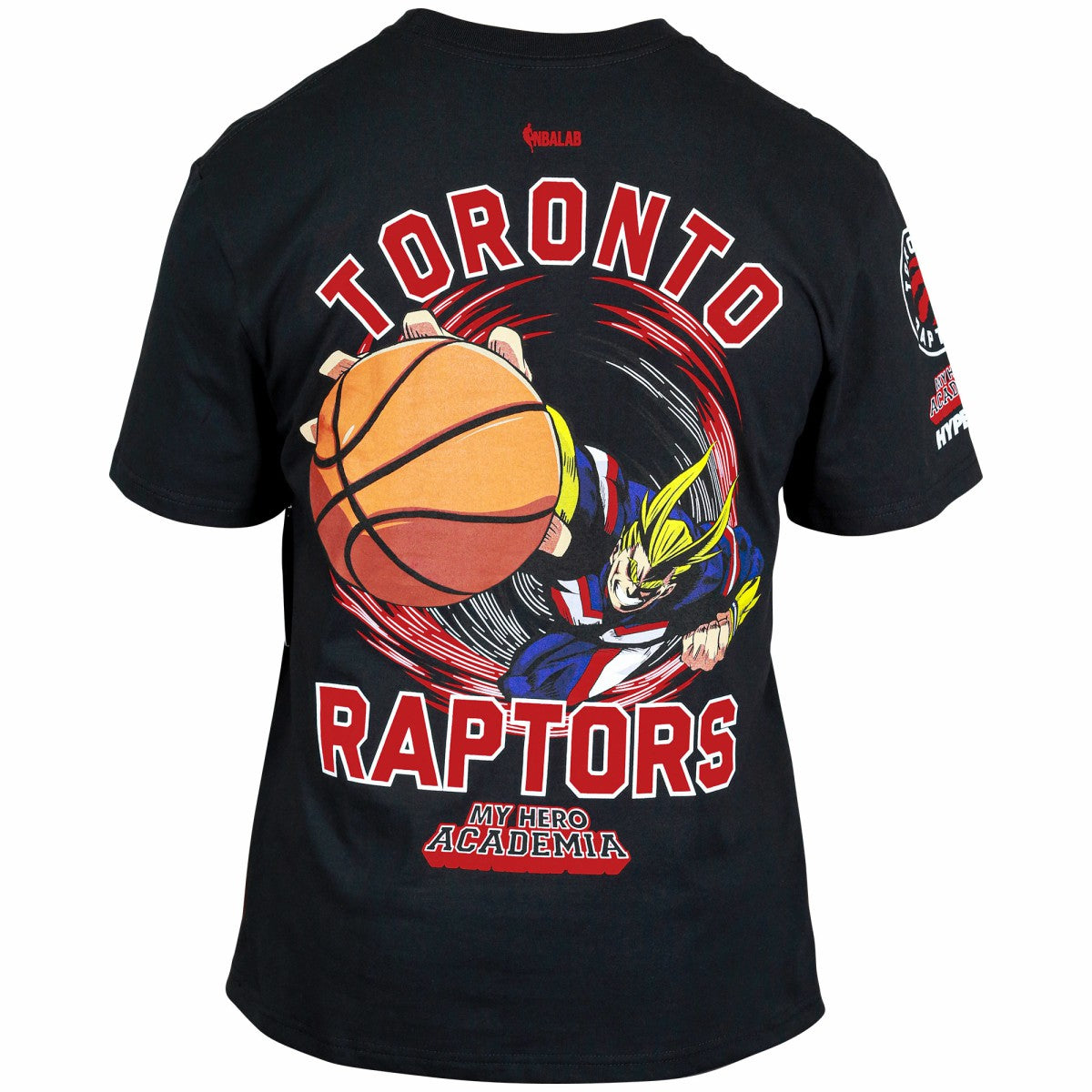 Toronto Raptors Hyperfly Unisex NBA x My Hero Academia All Might Smash T-Shirt Online