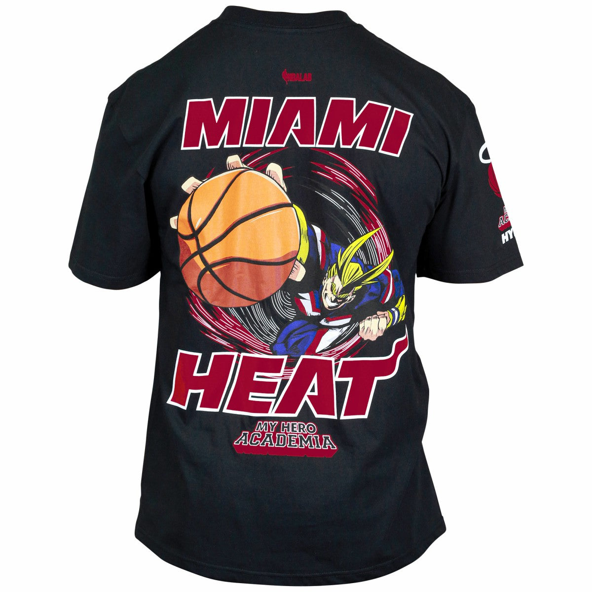 Miami Heat Hyperfly Unisex NBA x My Hero Academia All Might Smash T-Shirt On Sale