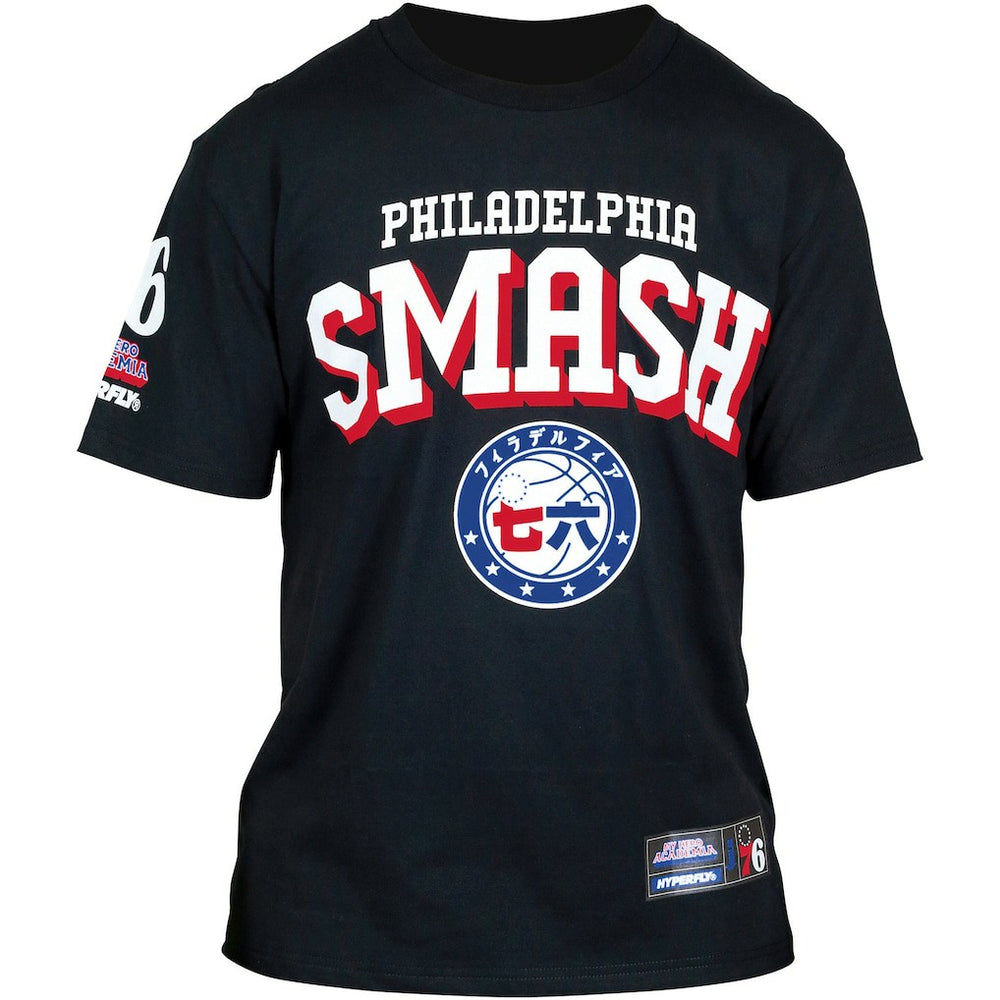 Philadelphia 76ers Hyperfly Unisex NBA x My Hero Academia All Might Smash T-Shirt Discount