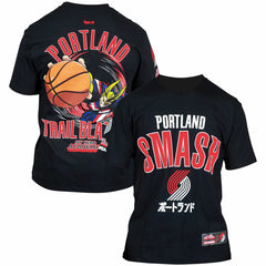 Portland Trail Blazers Hyperfly Unisex NBA x My Hero Academia All Might Smash T-Shirt Online