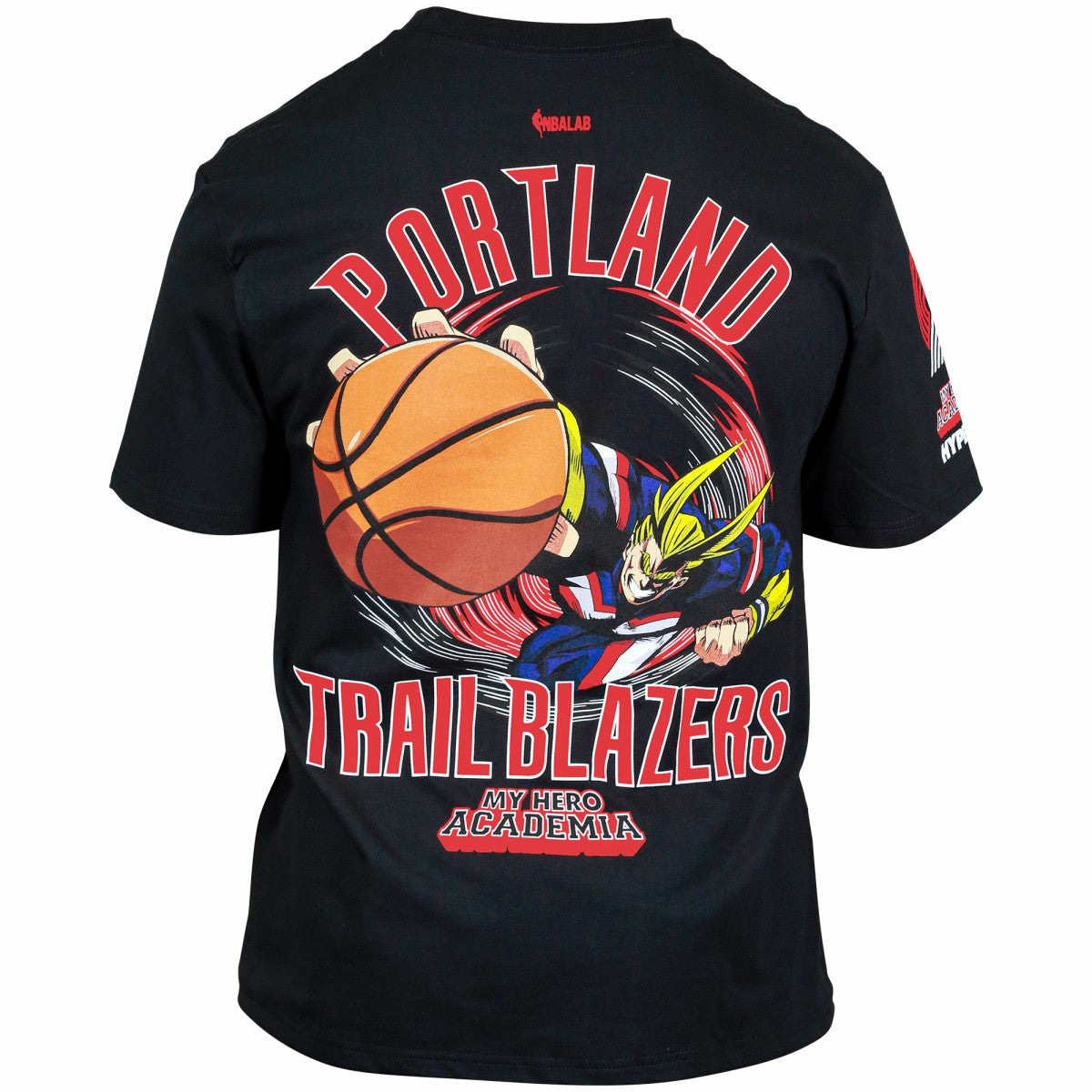 Portland Trail Blazers Hyperfly Unisex NBA x My Hero Academia All Might Smash T-Shirt Online