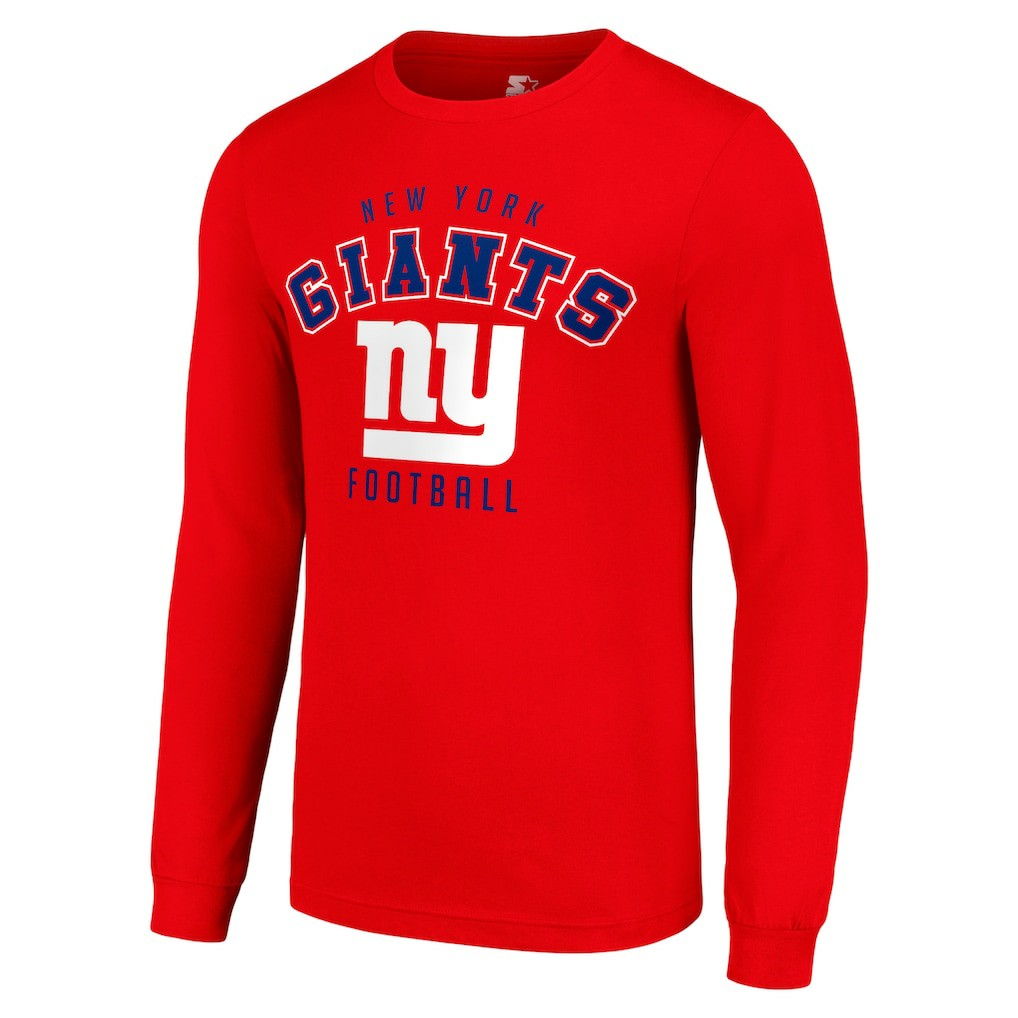 New York Giants  Starter Long Sleeve T-Shirt