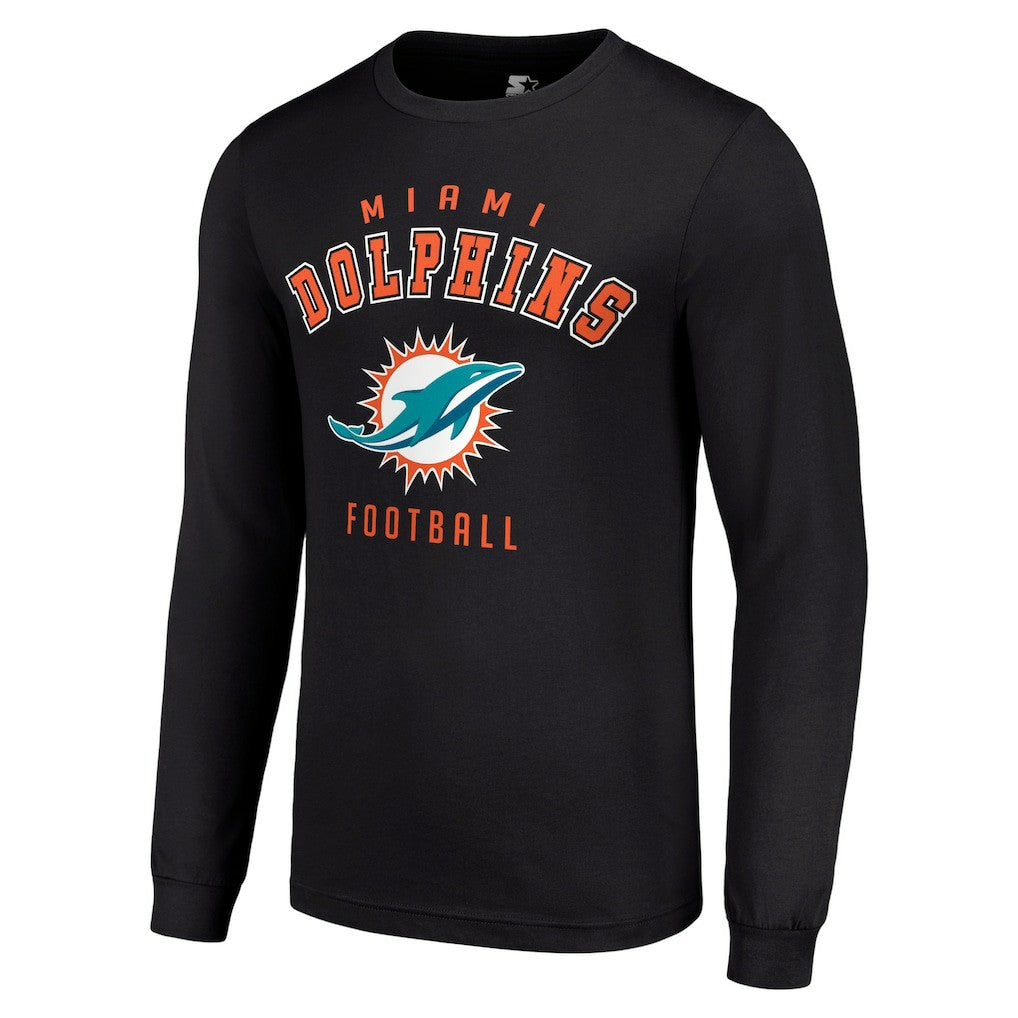 Miami Dolphins  Starter Long Sleeve T-Shirt