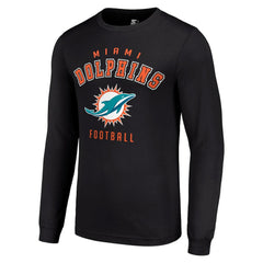 Miami Dolphins  Starter Long Sleeve T-Shirt