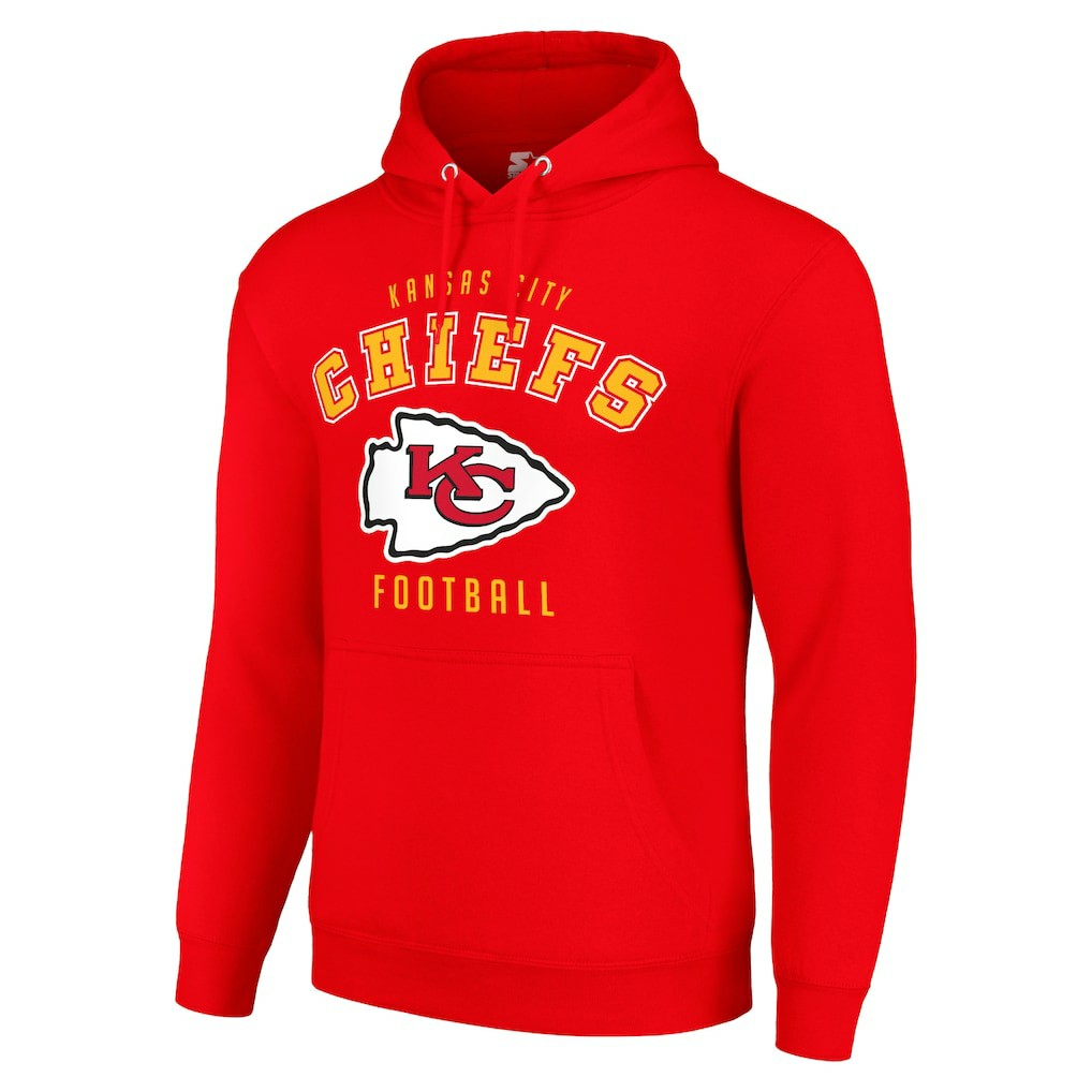 Kansas City Chiefs  Starter Unisex Logo Pullover Hoodie