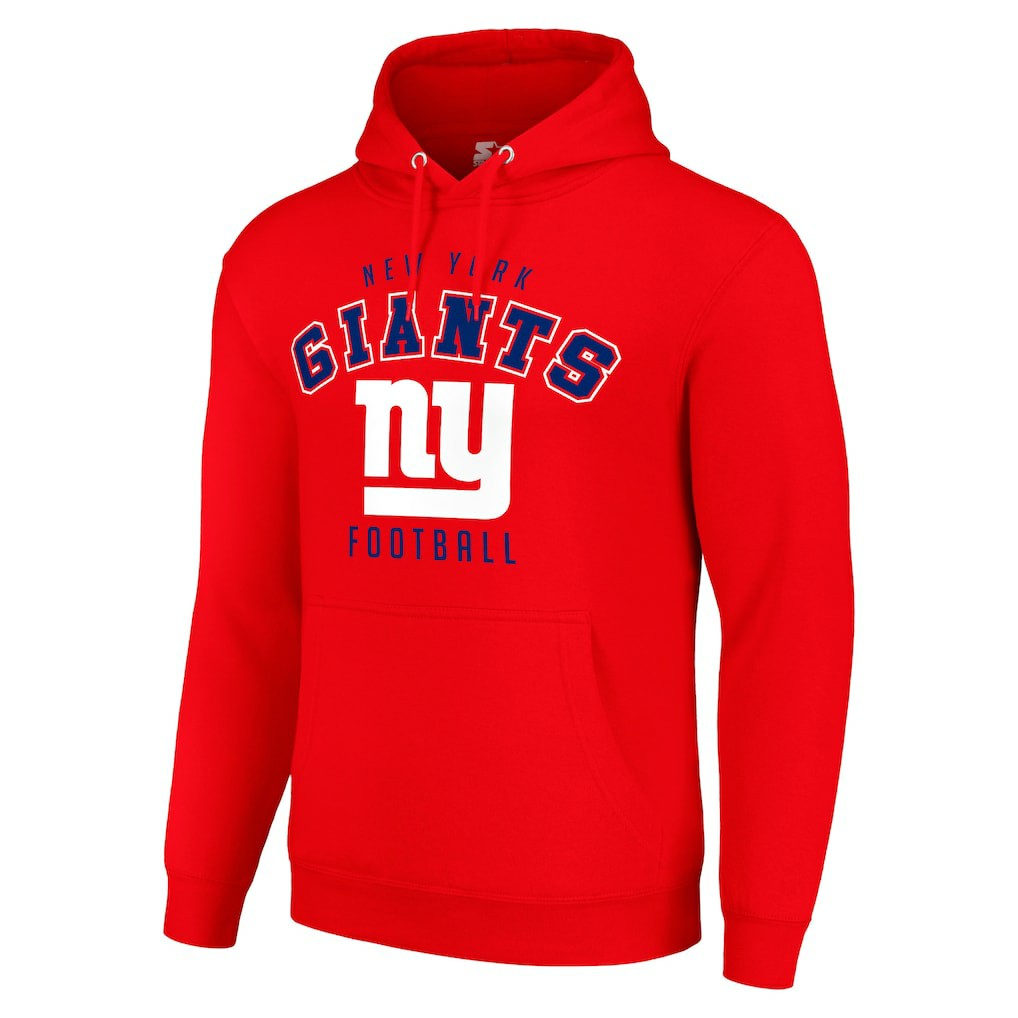 New York Giants  Starter Unisex Logo Pullover Hoodie