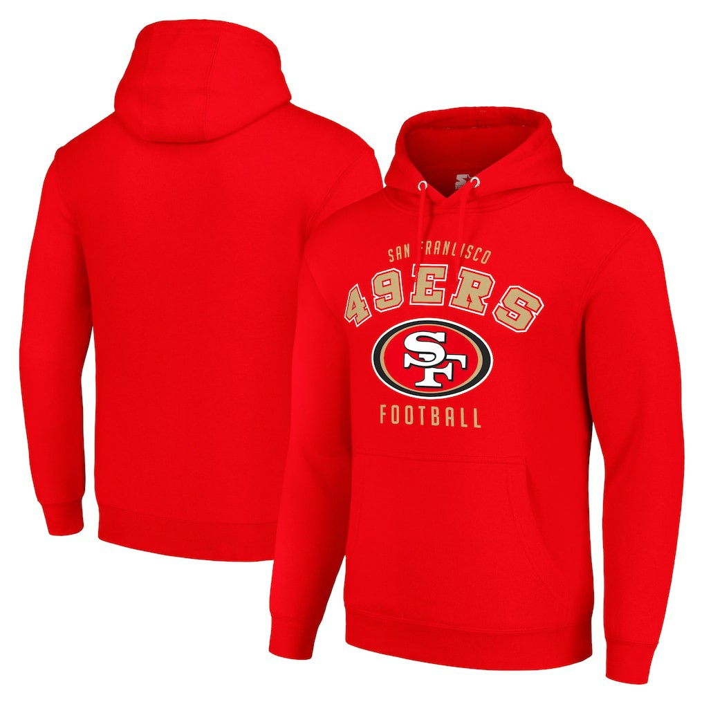 San Francisco 49ers  Starter Unisex Logo Pullover Hoodie