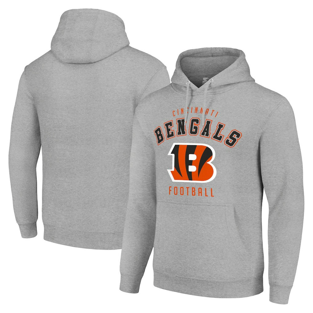 Cincinnati Bengals  Starter Unisex Logo Pullover Hoodie