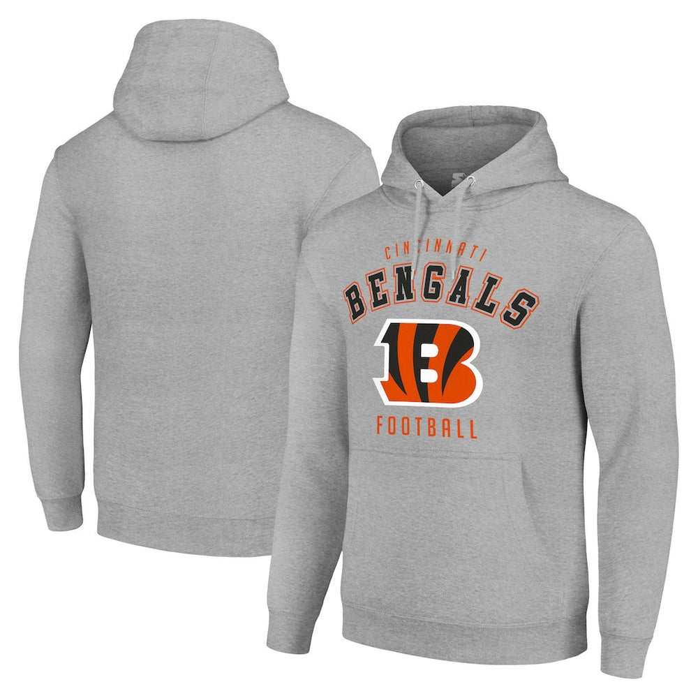Cincinnati Bengals  Starter Unisex Logo Pullover Hoodie