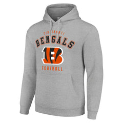 Cincinnati Bengals  Starter Unisex Logo Pullover Hoodie
