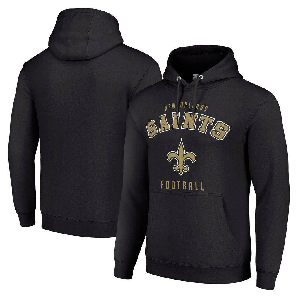 New Orleans Saints  Starter Unisex Logo Pullover Hoodie