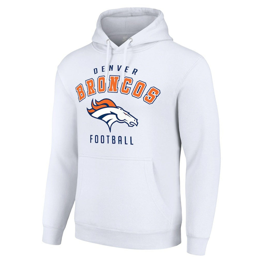 Denver Broncos  Starter Unisex Logo Pullover Hoodie