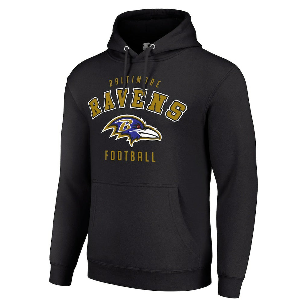 Baltimore Ravens  Starter Unisex Logo Pullover Hoodie