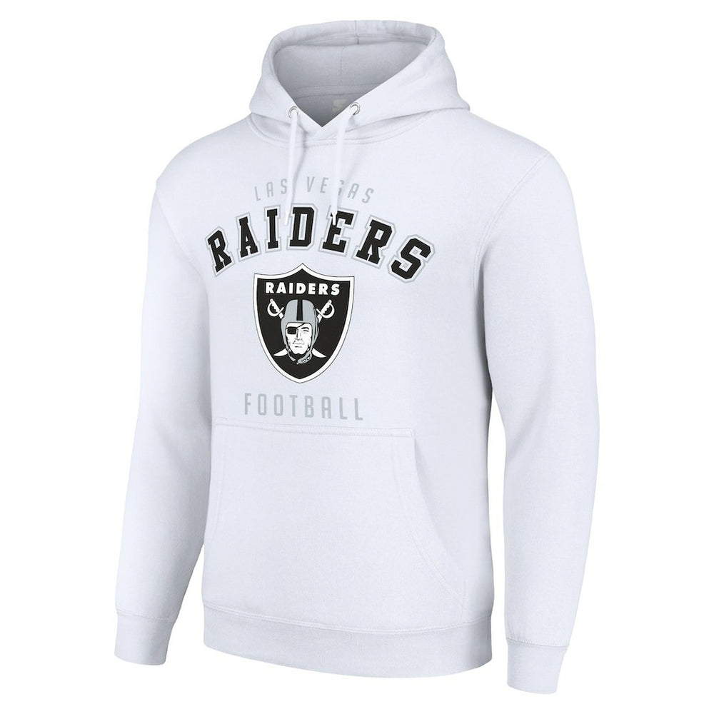 Las Vegas Raiders  Starter Unisex Logo Pullover Hoodie