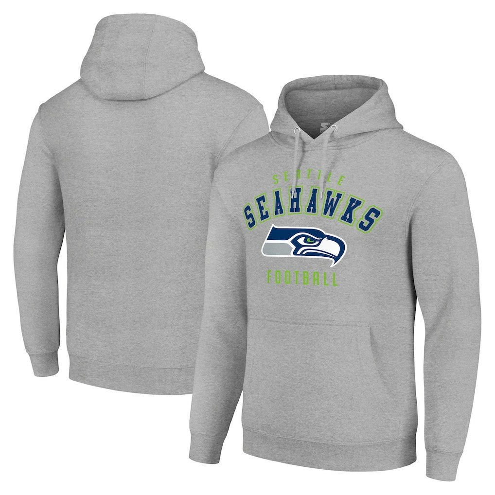 Seattle Seahawks  Starter Unisex Logo Pullover Hoodie