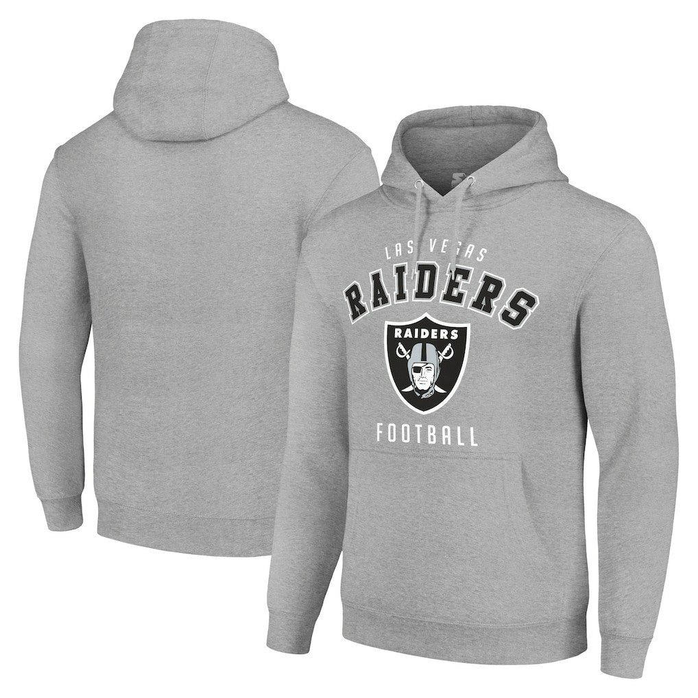 Las Vegas Raiders  Starter Unisex Logo Pullover Hoodie
