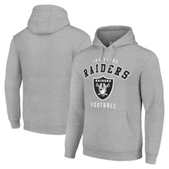 Las Vegas Raiders  Starter Unisex Logo Pullover Hoodie