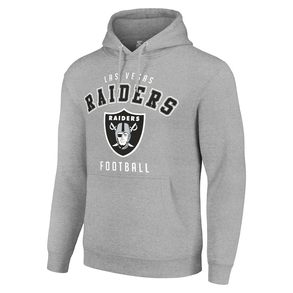 Las Vegas Raiders  Starter Unisex Logo Pullover Hoodie